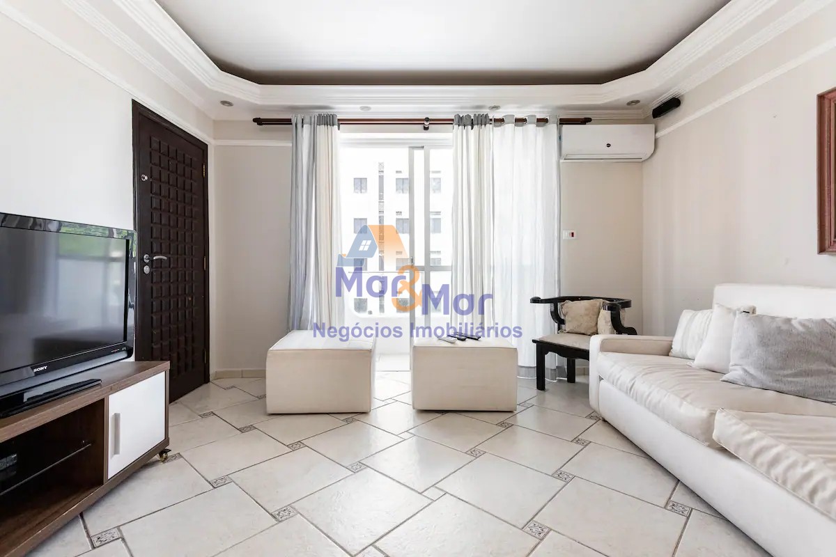 Apartamento na Praia das Pitangueiras, Guarujá - SP