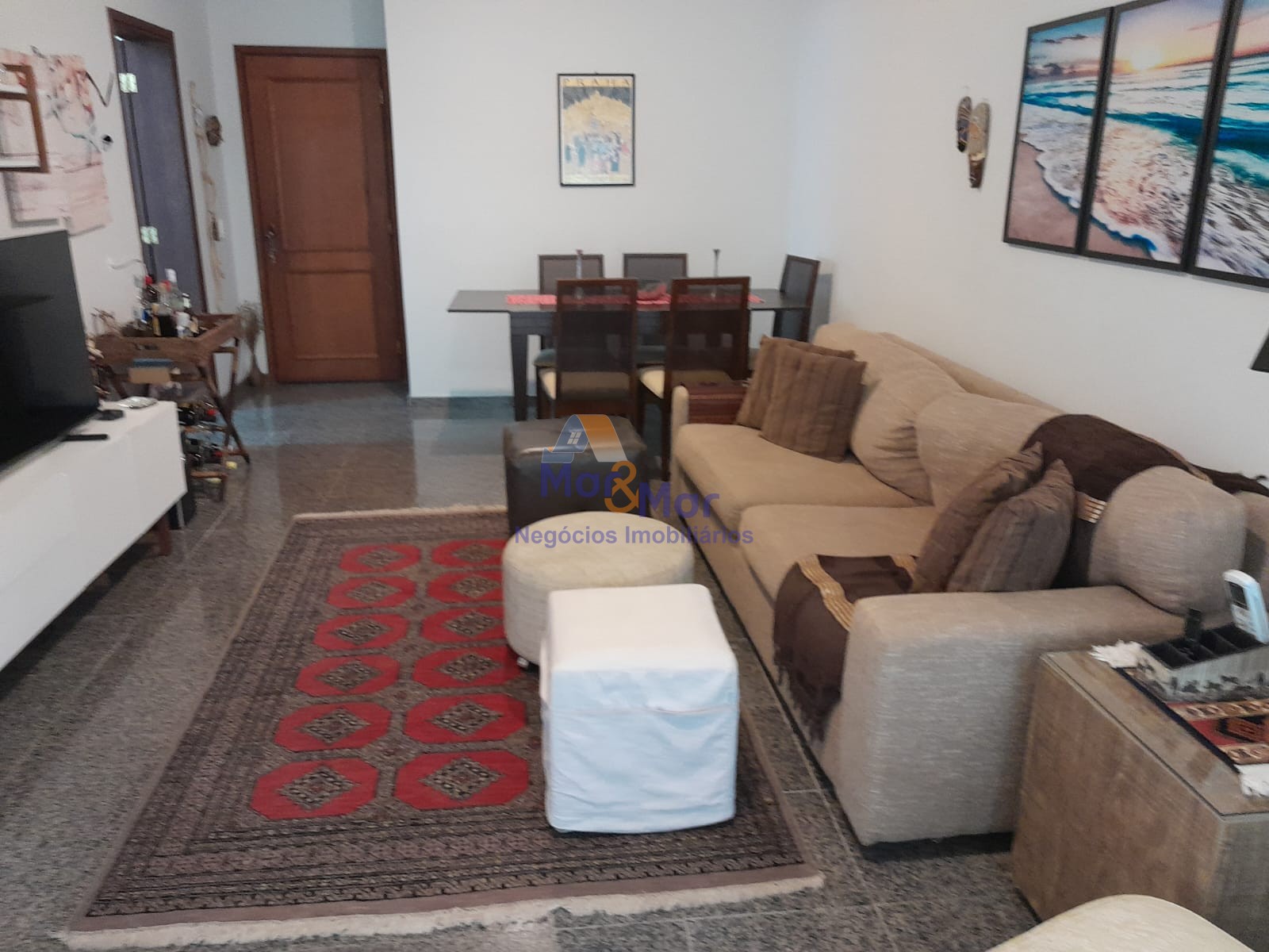 Apartamento na Praia da Enseada, Guarujá - SP