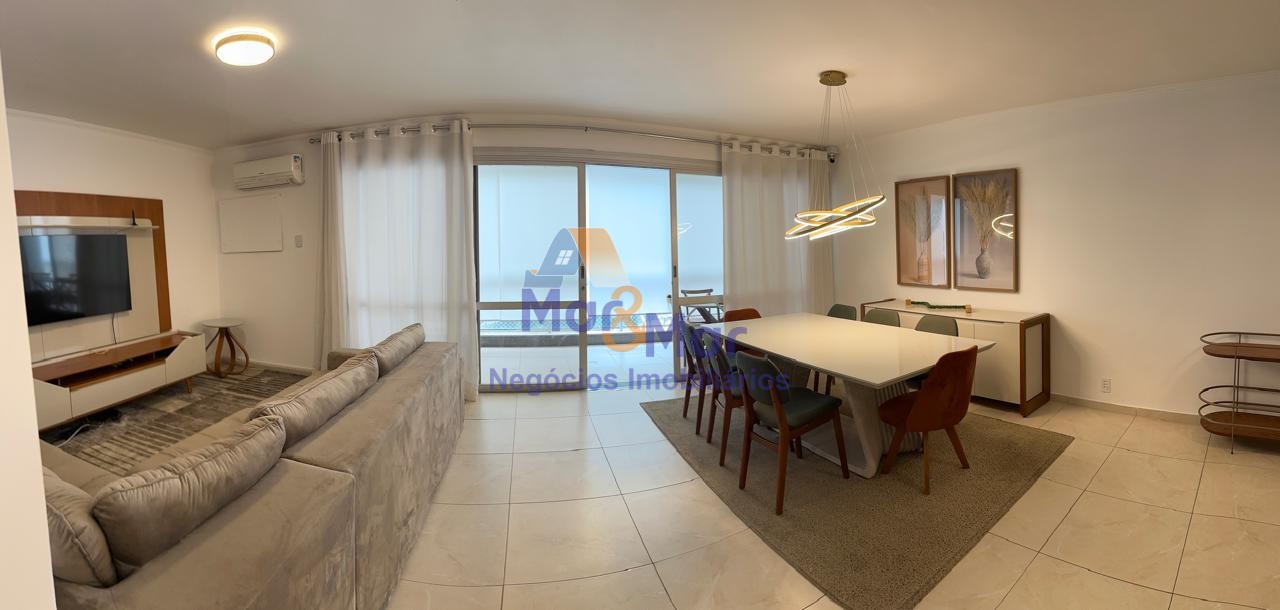 Apartamento na Praia das Pitangueiras, Guarujá - SP