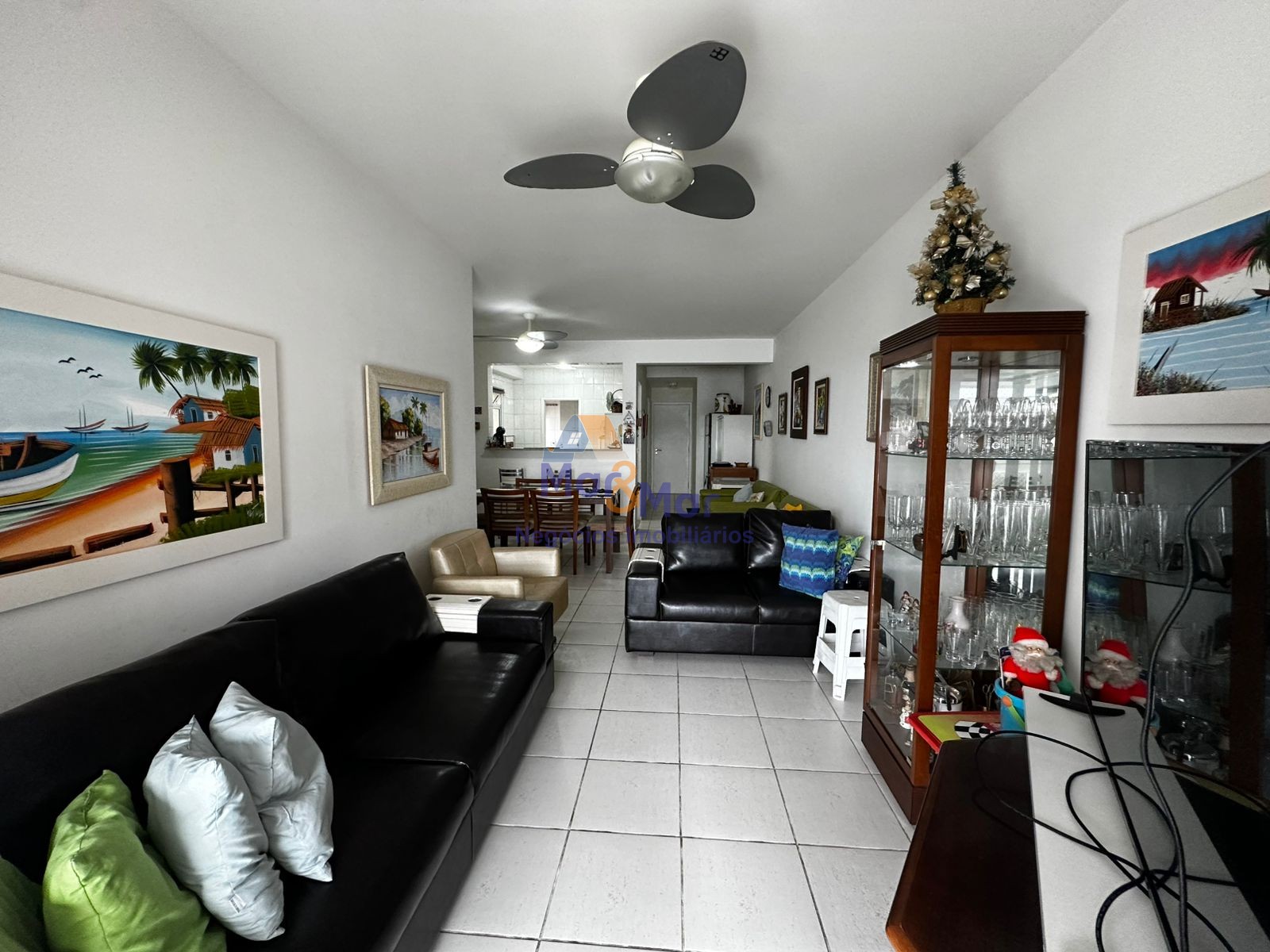 Apartamento Frente ao Mar, Praia da Astúrias Guarujá - SP